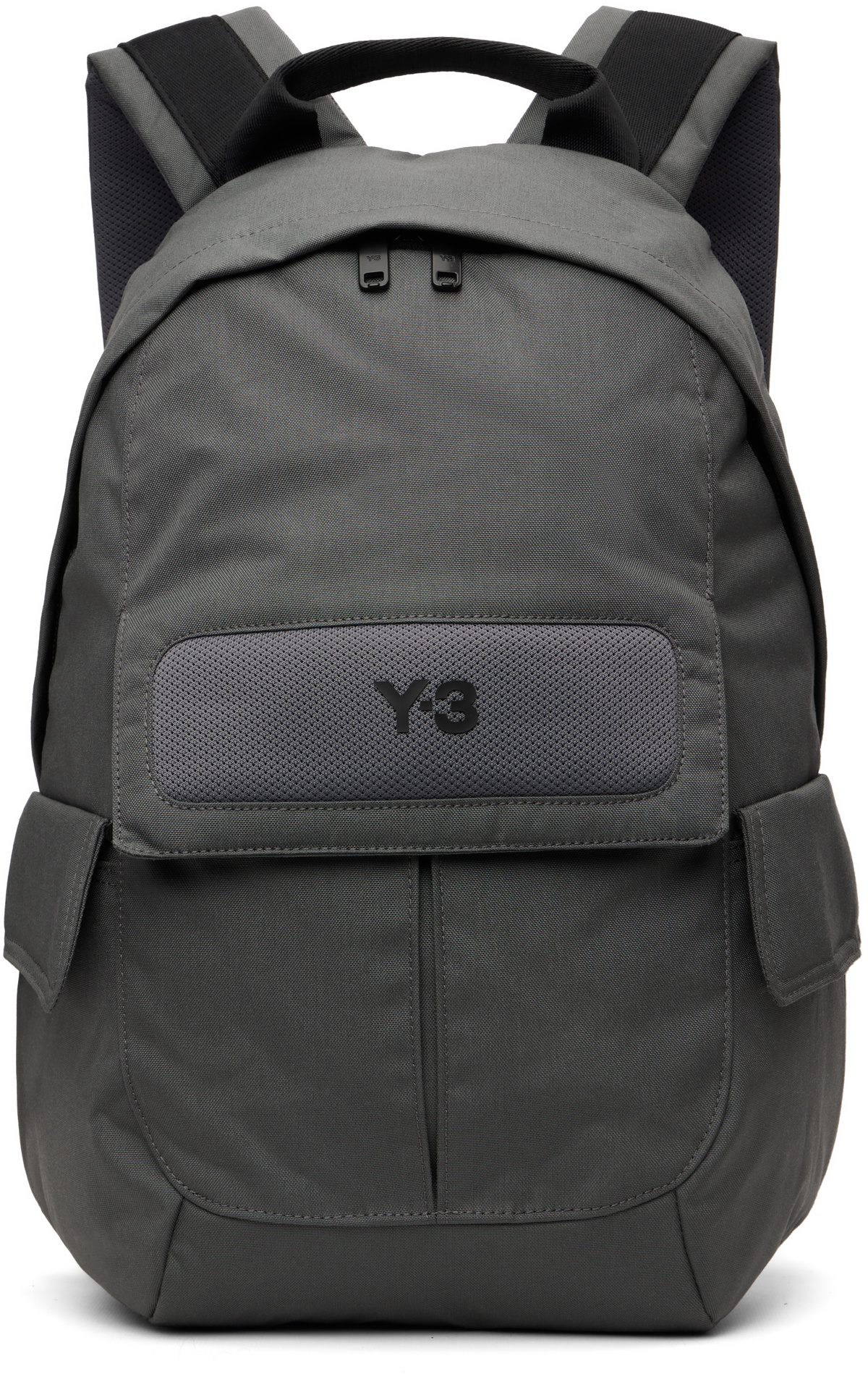 Y-3 Gray Small Backpack