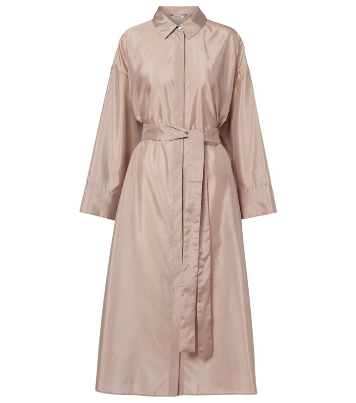 Photo: 'S Max Mara Anna organza shirt dress