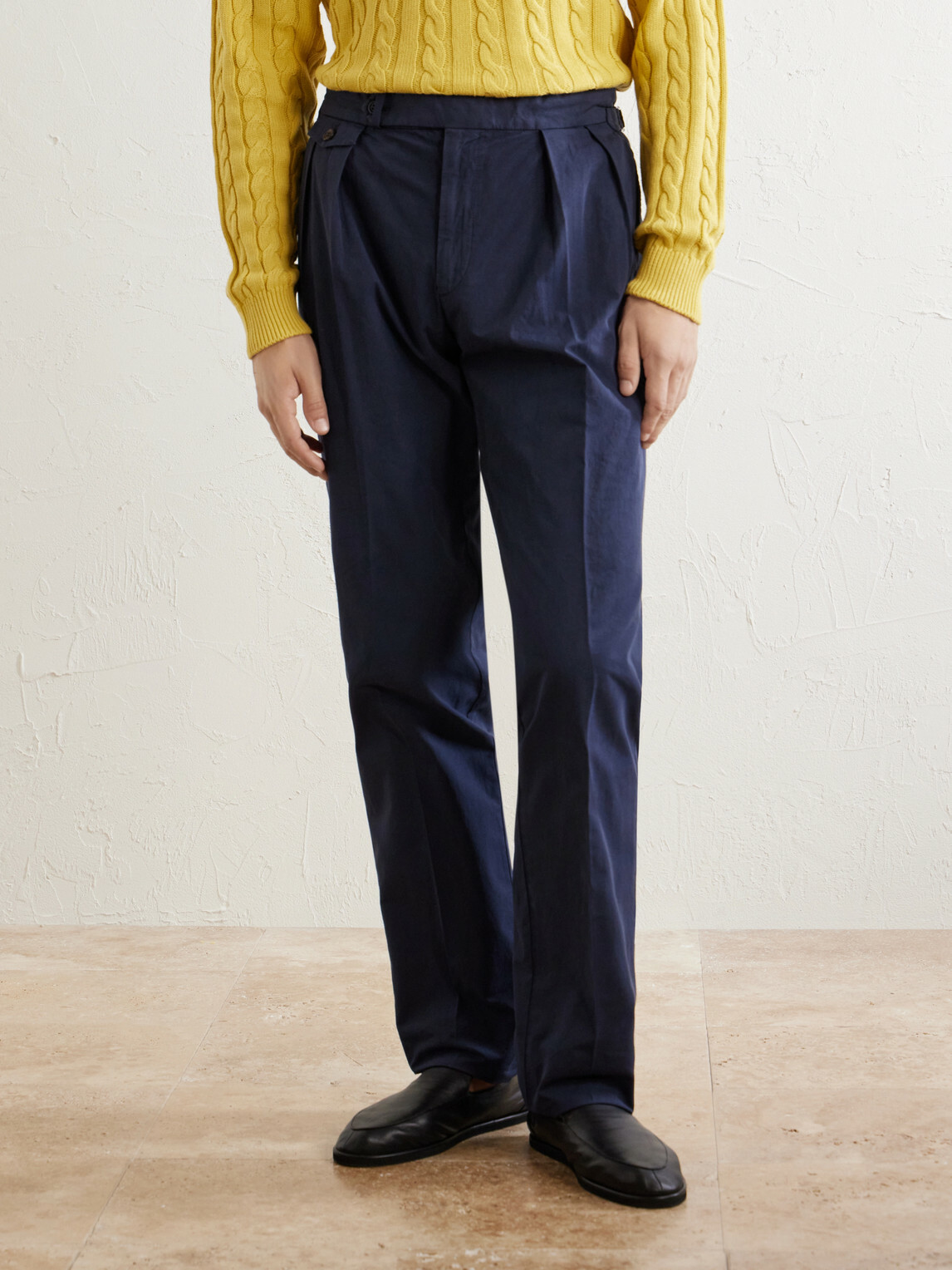 Polo Ralph Lauren - Straight-Leg Cotton Trousers - Blue
