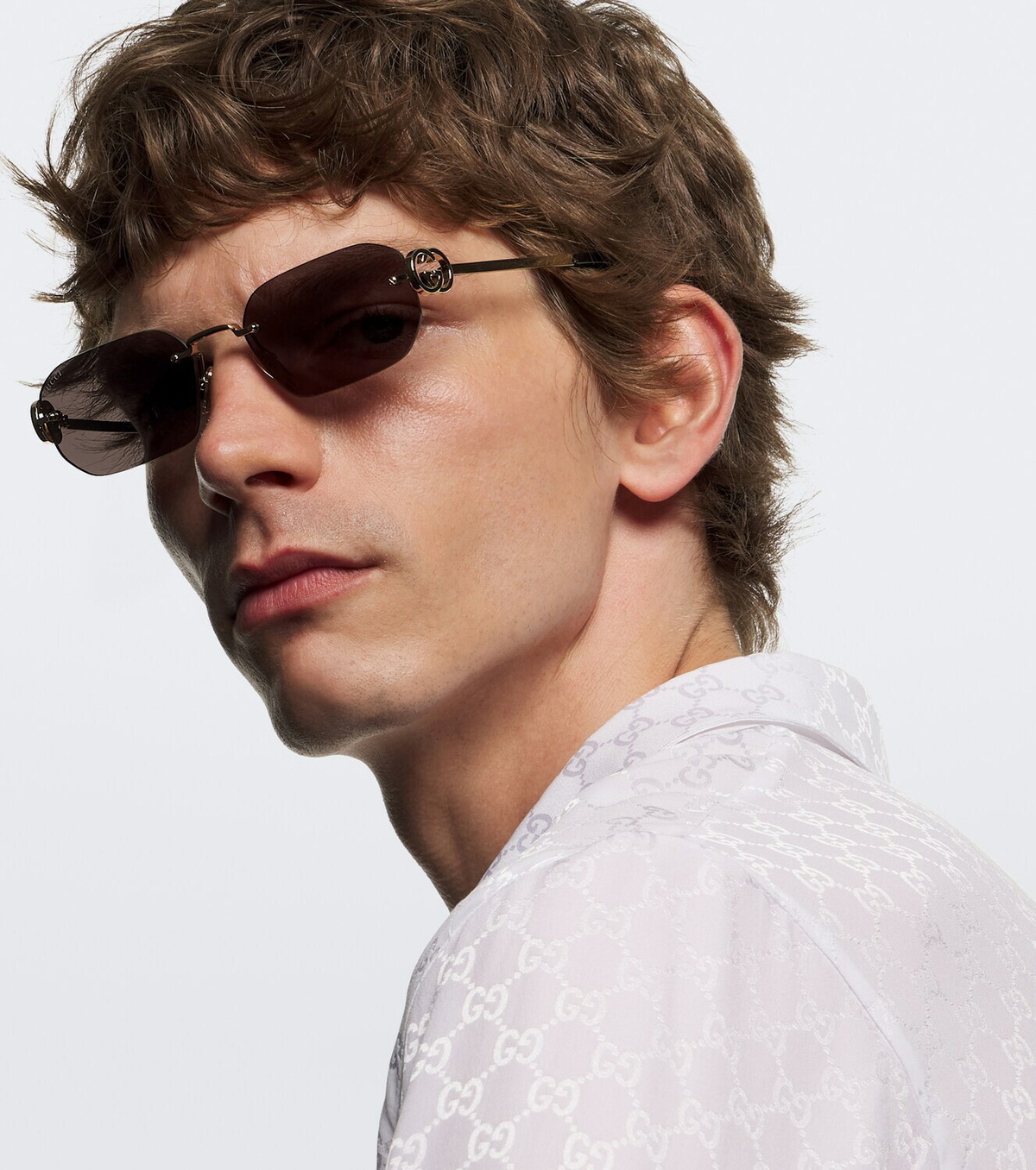 Gucci Rectangular sunglasses