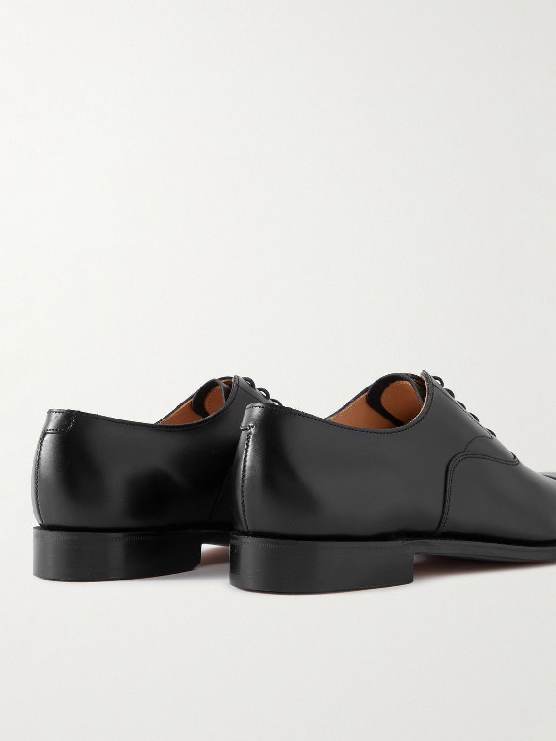 Grenson - Cambridge Leather Oxford Shoes - Black Grenson display picture 2