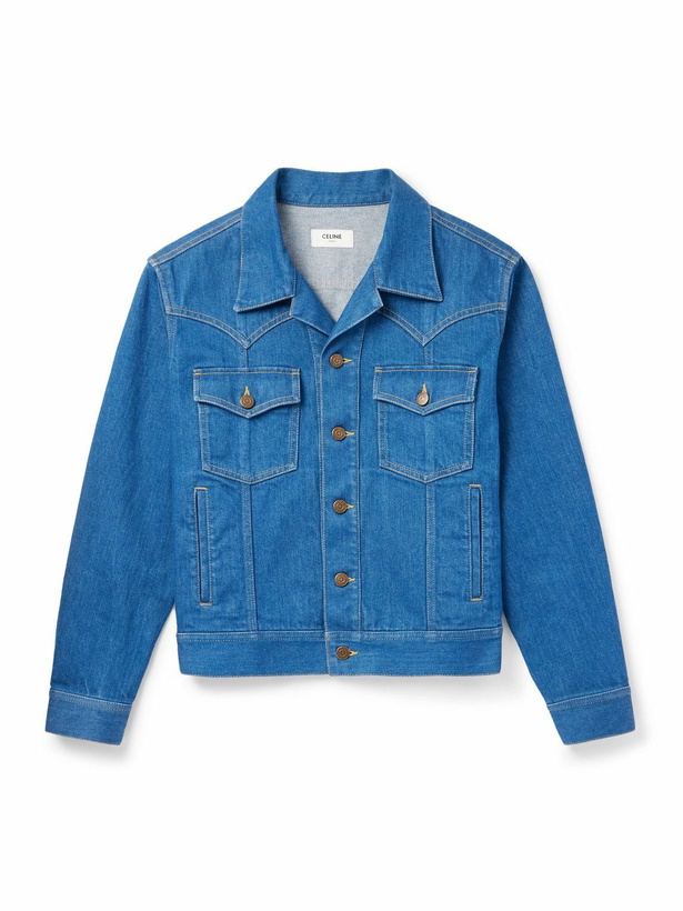 Photo: CELINE - Denim Jacket - Blue