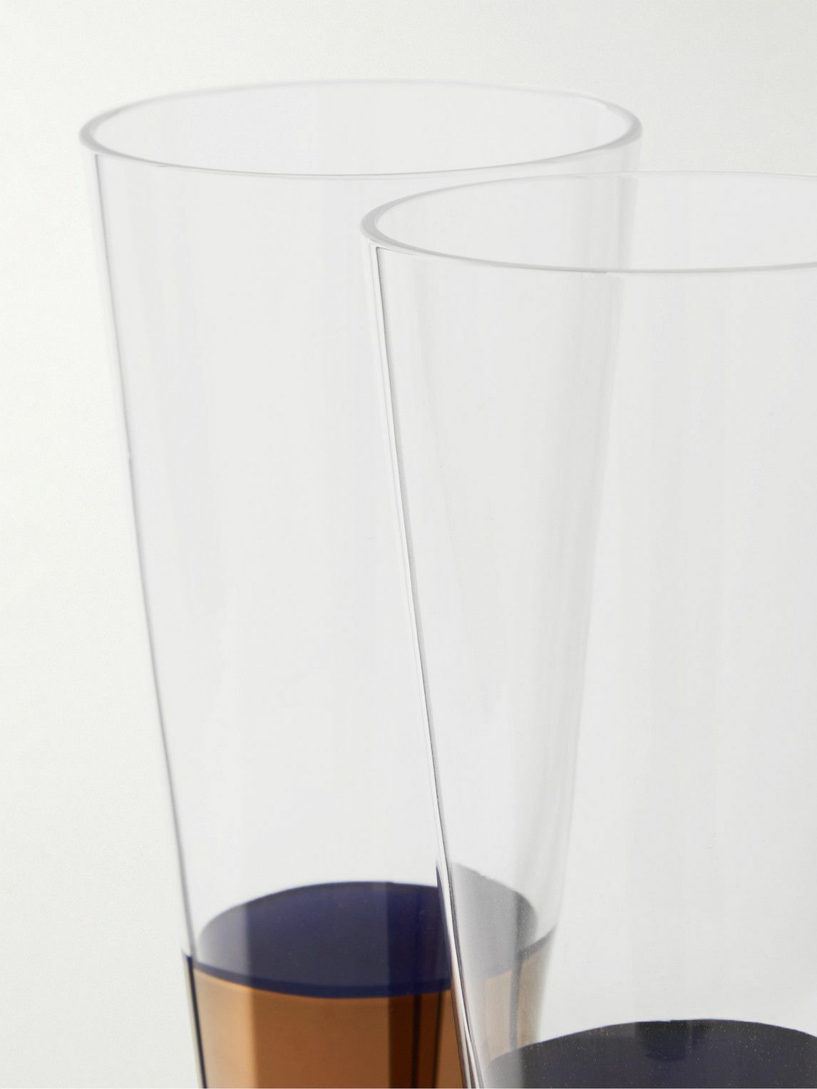 Tom Dixon - Tank Set of Two Painted Champagne Glasses
