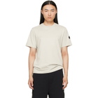 Moncler Gray Logo Cotton T-shirt