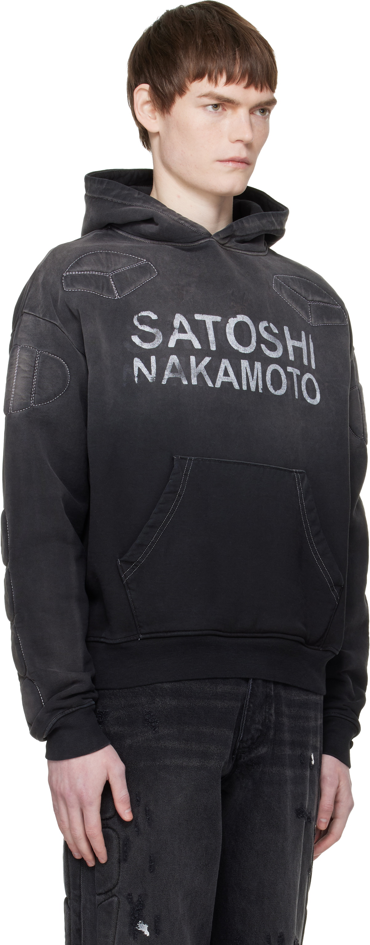 Satoshi Nakamoto Black Moto Hoodie