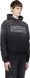 Satoshi Nakamoto Black Moto Hoodie