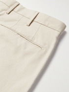 INCOTEX - Slim-Fit Stretch-Cotton Trousers - Neutrals