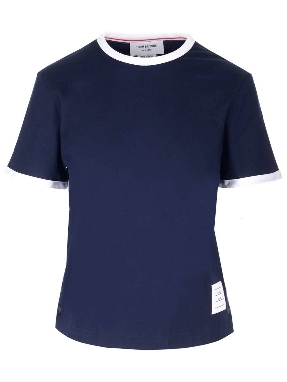 THOM BROWNE - Cotton T-shirt Thom Browne