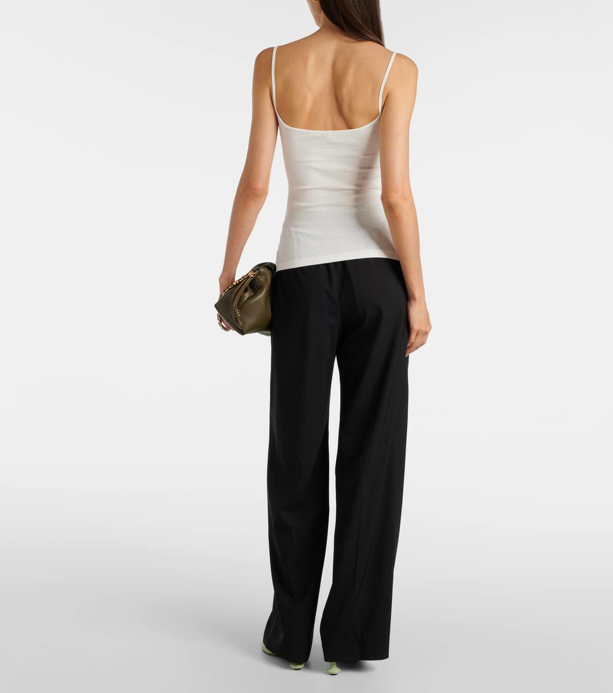 【LOEWE】SALE!! アナグラムタンクトップ Anagram TankTop Loewe Anagram Tank Top in White | FWRD