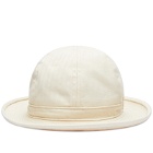 Beams Plus Men's Mil Hat in Ivory Herringbone 