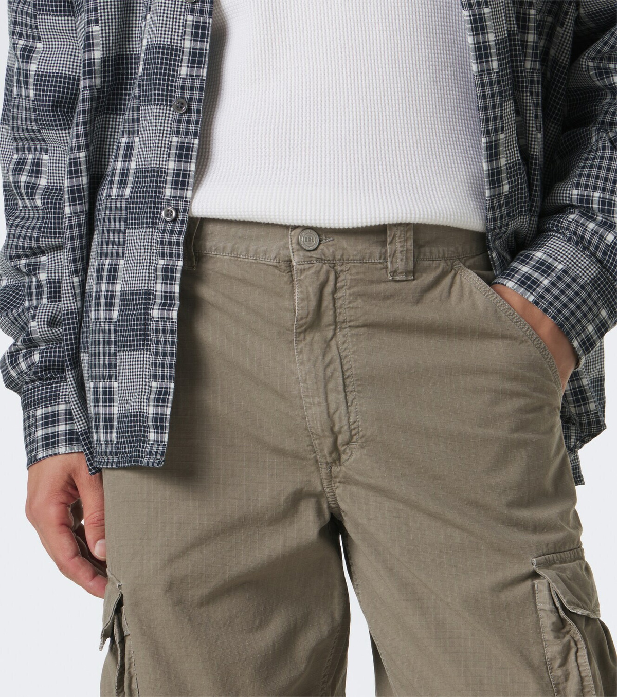 ERL Cotton ripstop cargo pants