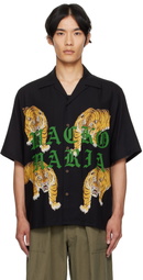 WACKO MARIA Black Tim Lehi Shirt