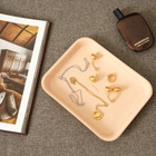 Hender Scheme Leather Tray - Medium in Natural 