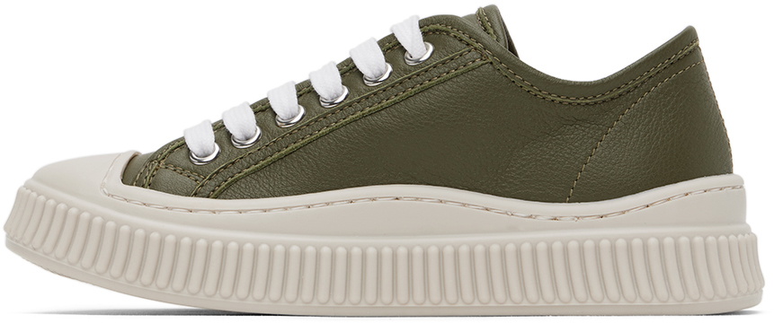 Marni Kids Khaki Pablo Sneakers Marni