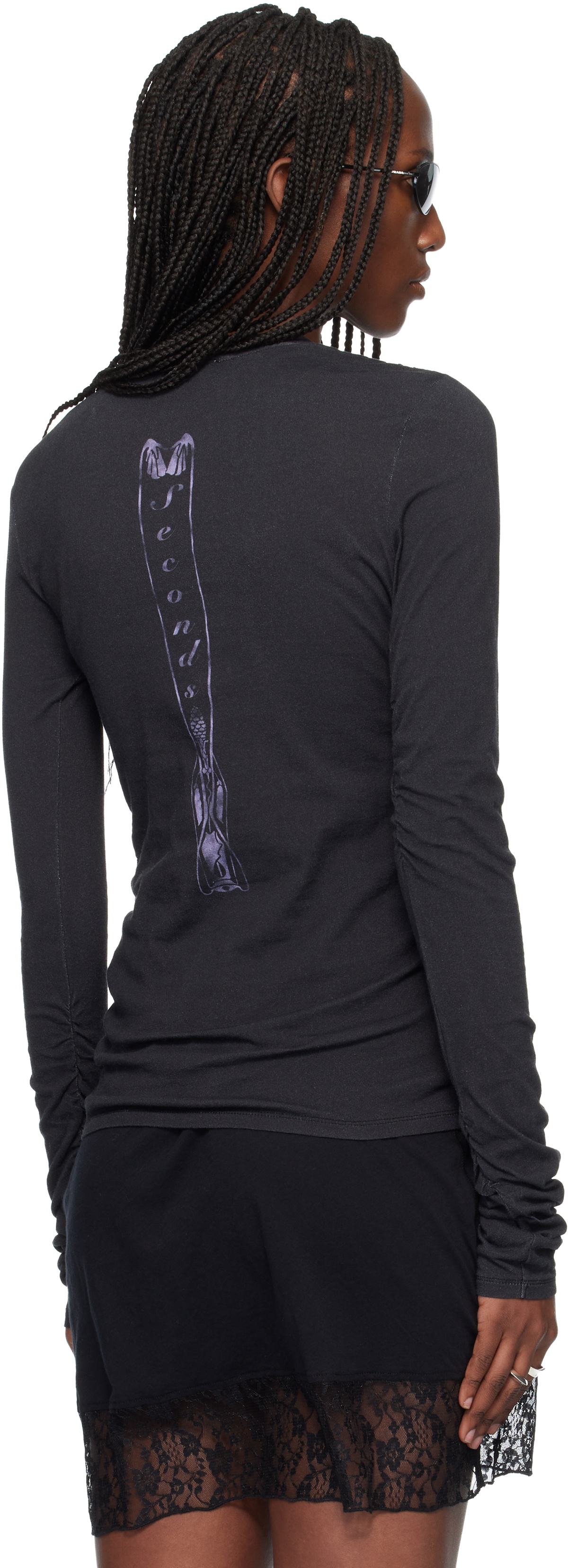 OUR LEGACY Black Strain Slim Longsleeve T-shirt