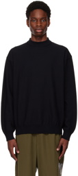 Snow Peak Black Mockneck Sweater