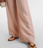 Loro Piana Graysen linen wide-leg pants