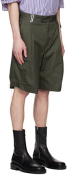 Marina Yee Green Jules Shorts