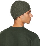 LEMAIRE Green Knitted Hat Beanie