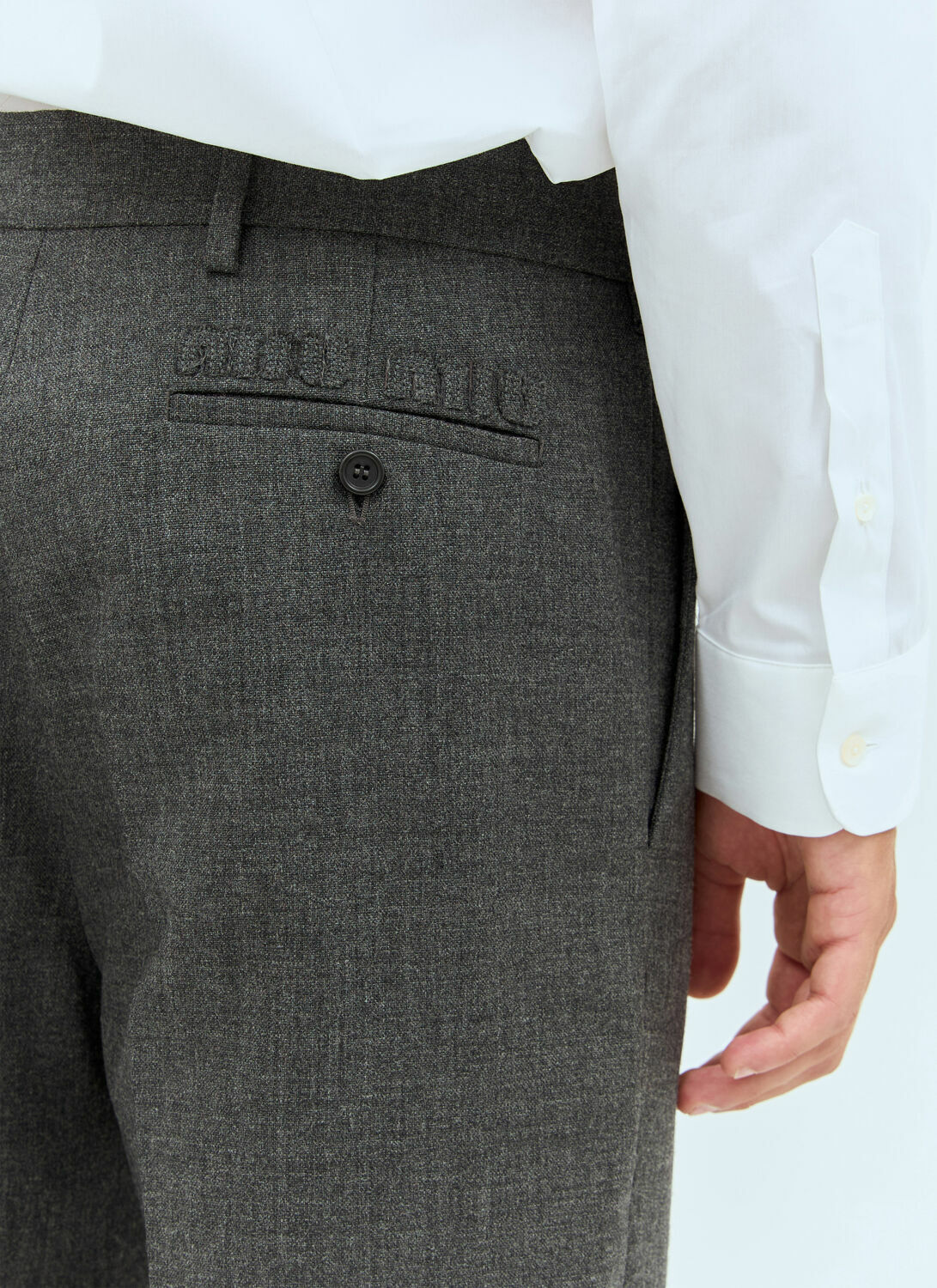 Miu Miu Marled Wool Pants