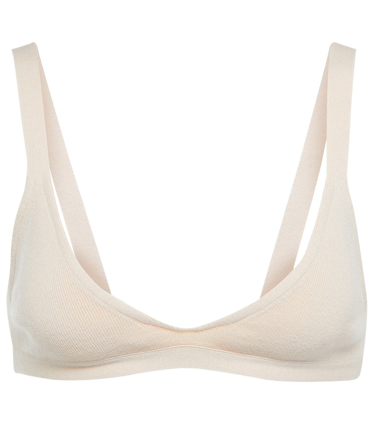 Live The Process - Neptune ribbed-knit bralette