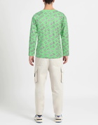Erl Mens T-shirt Lime in Green