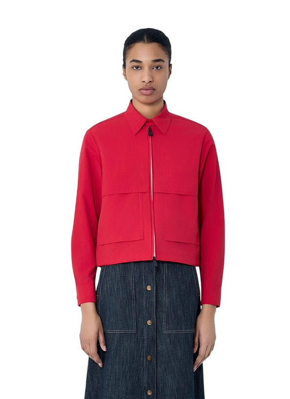 Photo: Moncler Grenoble Zip-Up Cotton Jacket