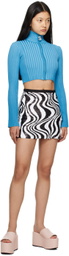 Simon Miller Black & White Viva Miniskirt