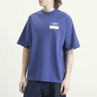 Unlikely Dry Goods Men's Team T-Shirt in Blue