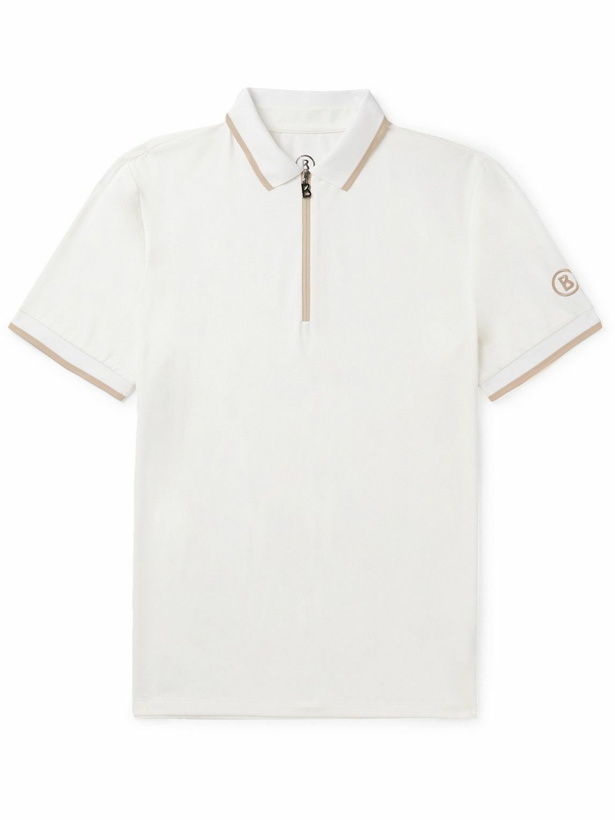 Photo: Bogner - Stretch-Jersey Polo Shirt - White