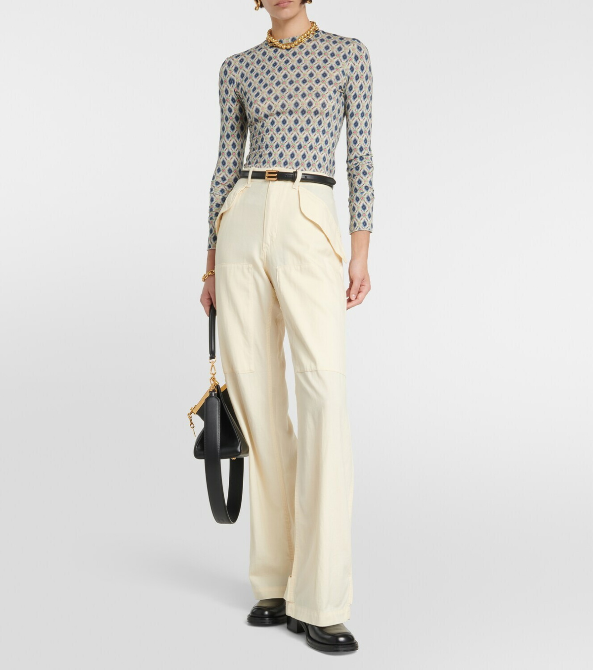 Etro Paisley wool-blend sweater
