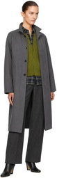 Dunst Gray Refined Mac Coat