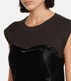 Rta - Isabella vinyl minidress