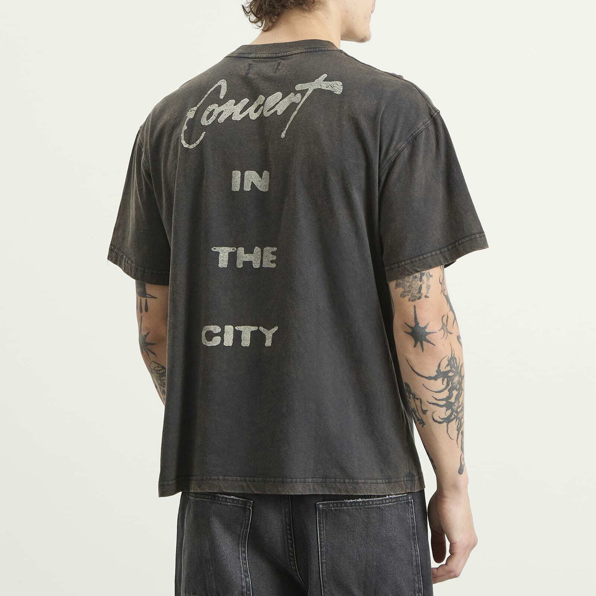 Honor the Gift Men's Concert In The Park T-Shirt in Black