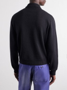 Auralee - Wool Cardigan - Black