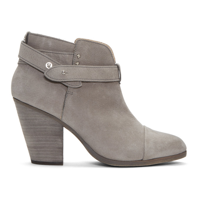 Rag and Bone Grey Harrow Boots Rag and Bone