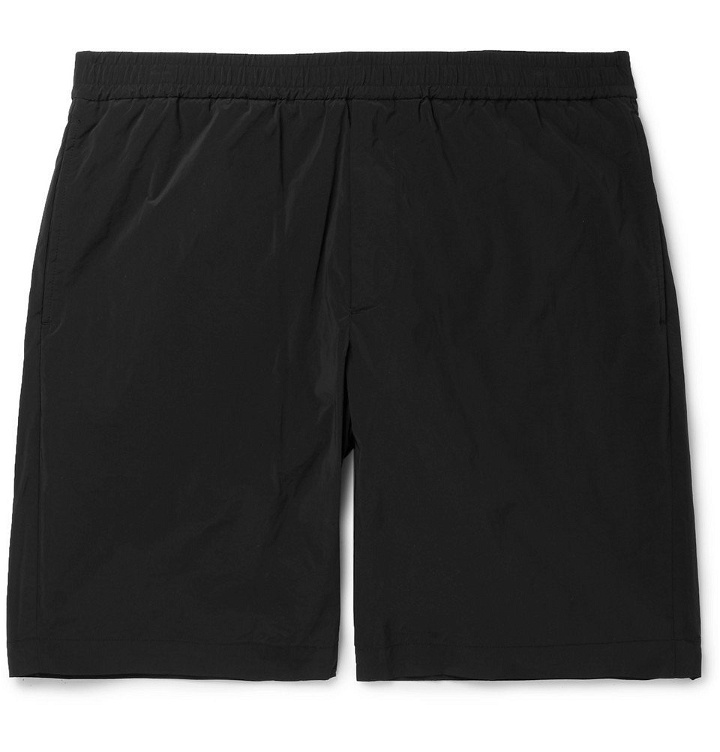 Photo: Theory - Graham Shell Drawstring Shorts - Black