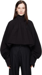 ABRA Black Cercle Blouse