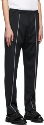 424 Black Track Lounge Pants