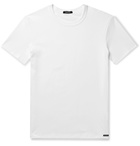 TOM FORD - Slim-Fit Stretch-Cotton Jersey T-Shirt - White