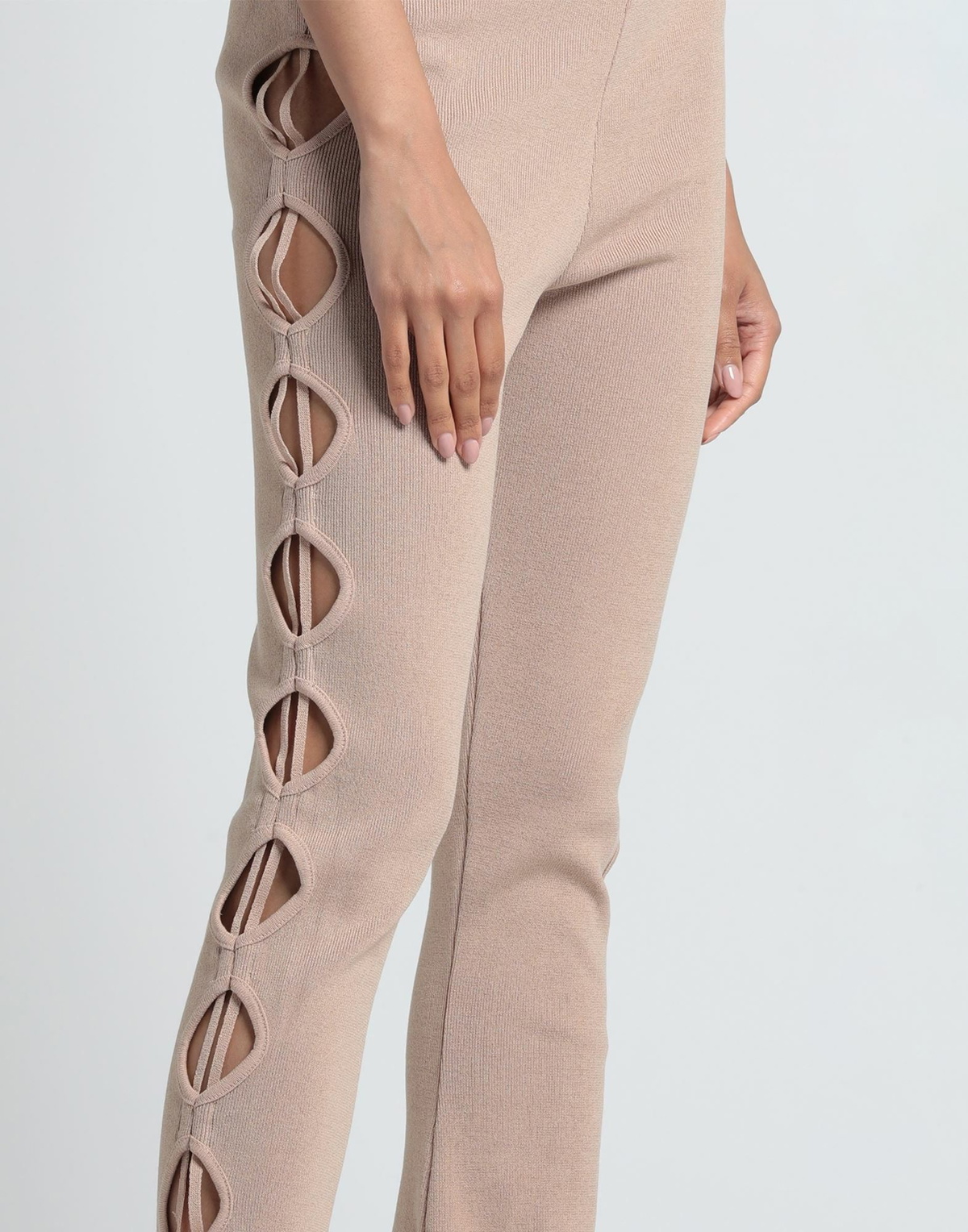 Andreādamo Womens Pants Sand