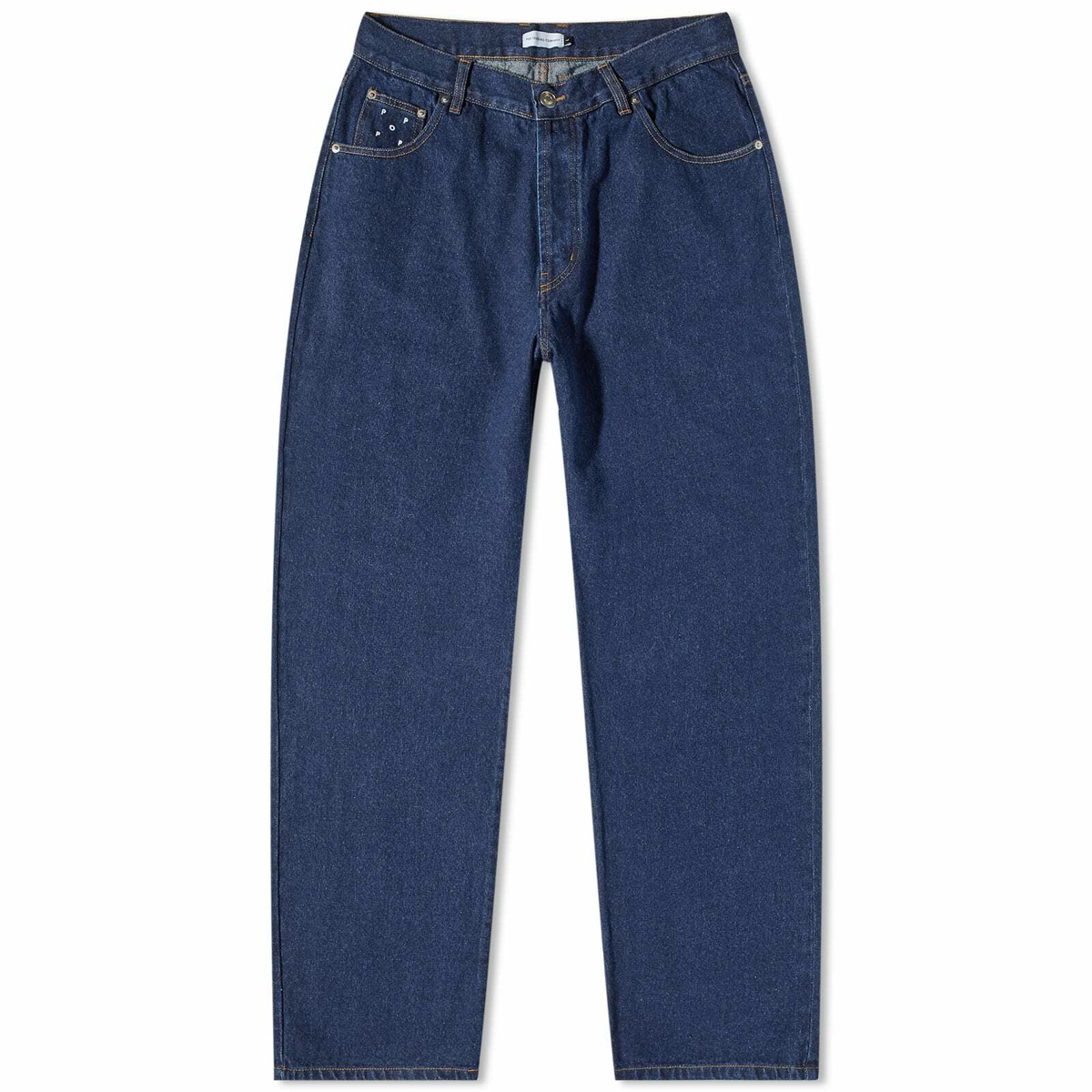 Pop Trading Company Men's NOS Drs Denim Pant in Rinsed Pop Trading