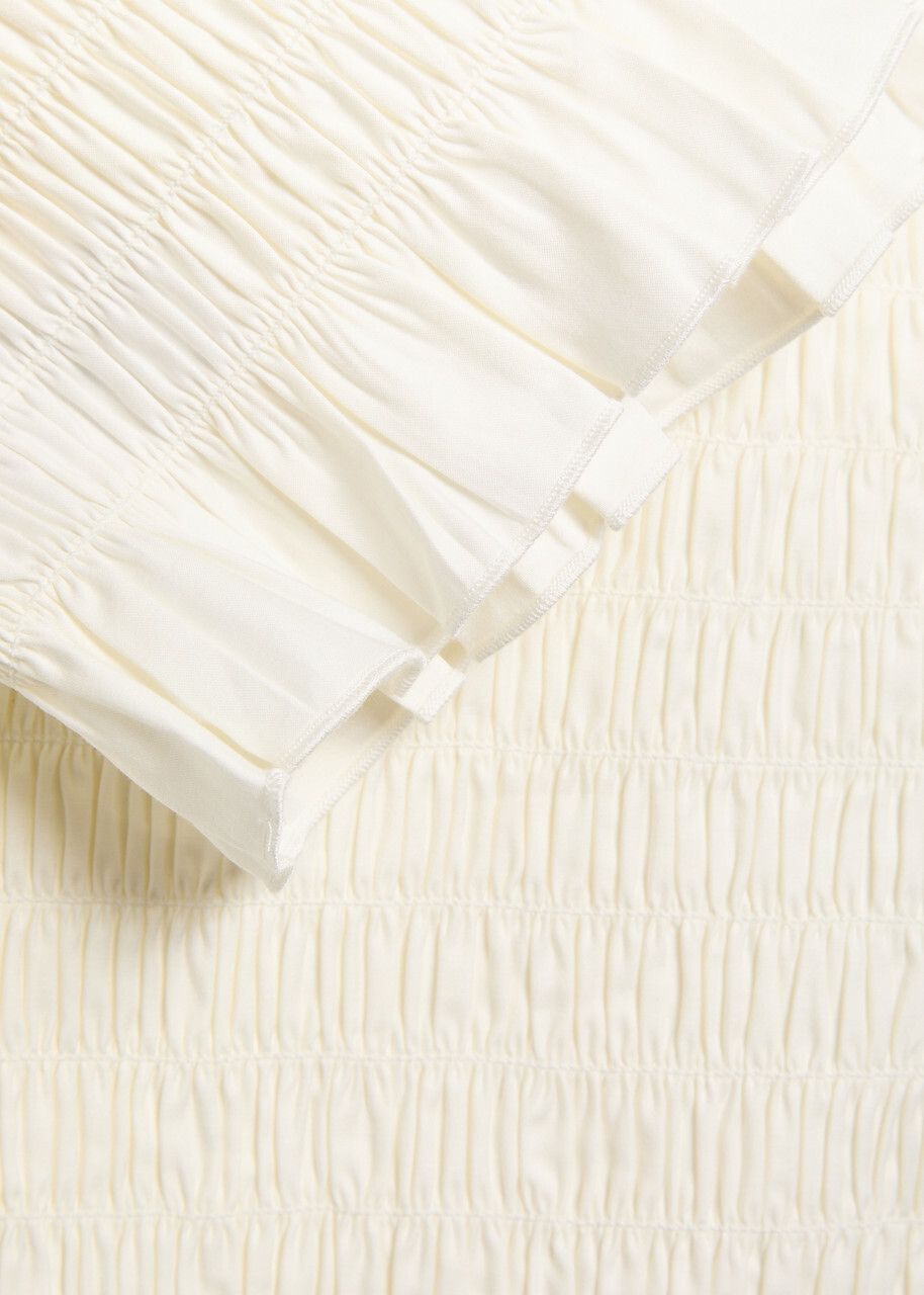 Reformation Laguna Stretch-cotton top and Midi Skirt set White