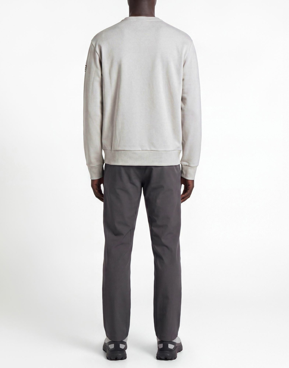 Herno Laminar Mens Sweatshirt Light in Grey