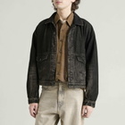 Diesel Men's Morghi Denim Jacket in Black Denim