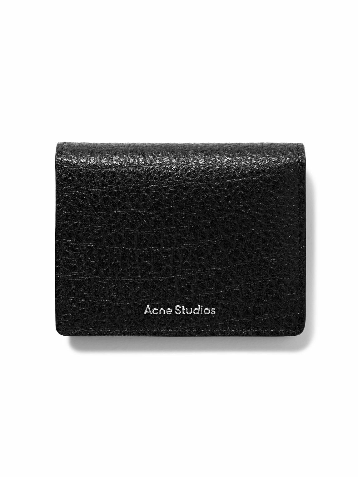 Acne Studios - Full-Grain Leather Bifold Cardholder Acne Studios