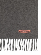 ACNE STUDIOS Wool Logo Scarf