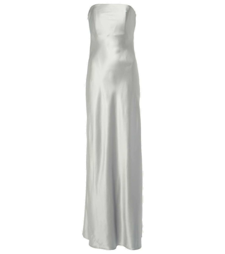 Photo: Christopher Esber Palladium strapless satin gown