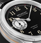 Bremont - Wright Flyer Limited Edition Automatic 43mm Stainless Steel and Leather Watch, Ref. No. WF-SS - Beige