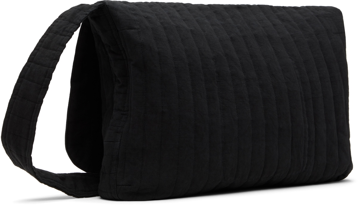 Jan-Jan Van Essche Black O-Project Dense Twill Carrier Bag